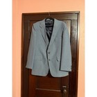 Vintage Levis Action Suit Blazer Mens 44r Light Blue Sta-prest Sport Coat