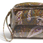 Vera Bradley Women s Outlet Clear 3-piece Cosmetic Toiletry Bag Set Nwt
