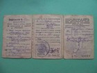 Ussr 1943 Exemption From Red Army  Document For Soldier In Wwii