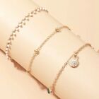 Fashion Women Anklet Ankle Foot Bracelet Chain Starfish Shell Heart Beads 0406 