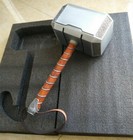 Full Metal Cattoyz 1 1 The Avengers Thor Hammer Replica Props Mjolnir Gifts