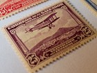 El Salvador Airmail Stamps  1930  Sc c11-14  Mint  Nh  Og   c13 Lt Crease