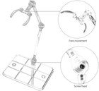 12pc Hg144 Adjustable Action Figure Display Holder Base Doll Model Support Stand