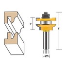 Oletbe 3 Pcs Router Bit Set  1 2-inch Shank Round Over Raised Panel Cabinet O   