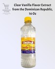 Clear Vanilla Flavor Extract From The Dominican Republic  16 Oz
