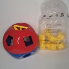 Tupperware Shape-o Ball Toy Kids Baby Hand Eye Coordination Learning Bpa-free