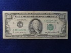 1985  e   100 One Hundred Dollar Bill Federal Reserve Note Richmond Currency