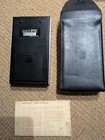Rare 1970s Vintage Unisonic 890 Calculator Tested With Case And Manual