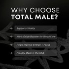 3 Packs Big Dog Total Male Strength Vitality Supplement Shilajit Tribulus Beet
