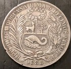 1888  Peru Sol