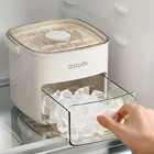 48-cube Ice Maker With Easy-press Lid - Double Layer  Diy Frozen Treats   Bevera