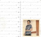 Vintage Photo 1960s African  American Woman Floral Dress Purse