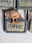 Vegetable Garden Markers Resin Unique Anthropomorphic Spring Lot Of 10