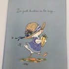 Vintage Hallmark Charmers Greeting Card Duck W  Gift Happy Birthday Unused Usa