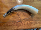 Vintage 1950s Cow Horn Moose Call From Alaska