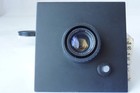 8023 Beseler 4 x4  Lens Board W  Pilot Light And German Schneider 1 4 50 Lens