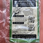 Vtg  John Deere Om - A50 - 1054 Integral Two Three Bottom Tractor Plows Manual