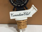 Vintage Canadian Club Whisky Pour Spout Cork Stopper - The Best In The House