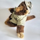 Chosun Monkey Plush Jungle Safari Outfit Plush Stuffed Chimp Vintage 11 