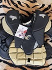 Vaughn 7000 Chest Protector Size Large Gold And Black