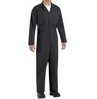 Men   s Black Industrial Work Coveralls     Long Sleeve Utility Mechanic Jumpsuit