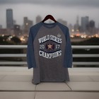 Fanatics Houston Astros 2017 World Series Champions Men   s Large Raglan T-shirt