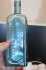 Antique  9 1 4   Rare  Blue     Scovill Blood   Liver Syrup    Medicine Bottle