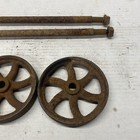 Fairbanks Platform Scales 4  Wheels With Rods  Pfc-16