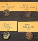 Dave s Appalachian Swirls  das  Marbles Various Runs - Nice Group  8 