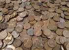 1000 Bulk Bullion Us Lincoln Memorial Copper Penny Lot 1959-1982 6 12 Pounds