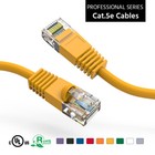10 Lot 3 ft Cat5 e Network Lan Patch Cable Cord 350 Mhz Rj45 Pack Utp Ethernet 