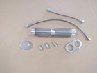Big Dog Motorcycles Oem Polish Billet Oil Cooler Kit For Straight Downtubes Only