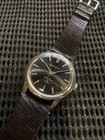 Seiko Authentic Skyliner 6220 9970 Vintage Manual Wind Black Dial 21j Watch 19mm