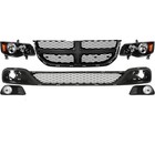 Front Grille Assembly   Head Light Pair Kit For 2011-2020 Dodge Grand Caravan