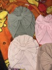 Baby Turban Knit Bow Hats  Stretch One Size  Lot Of 4  Winnie The Pooh