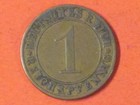 1929 A   -reichspfennig - Germany  Km  37   Berlin Mint