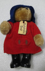 Vintage Paddington Bear Soft Toy Tag Made In Korea 1986 Eden Toys With Tag
