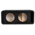 Nvx Ne82p Dual 8  Slot Ported 3 4  Mdf Subwoofer Enclosure