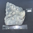Huge Stalactite Of Blue Chalcedony On Matrix Rough Raw Crystal