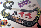 Vintage Artin Dangerous Curves Slot Car Racetrack Playset Toy Excellent Works 