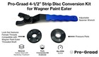 Universal Strip Disc Conversion Kit For Wagner Painteater - Pro-graad Adapter   