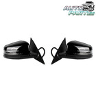 Black Left right Side Mirror 17pins Turn Light For Benz Cla250   Cla45 2014-2018