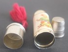 Antique Ilse-molle Case For Small Thimbles  Sewing Needles   germany C 1930   superb