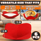 6 Pcs Soup Bowl Holders For Hot Food Heat Resistant Fabric Soup Cozy Bowl