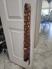 Disney Parks Adventureland Neck Tie Orange Bird Silk Dapper Day New