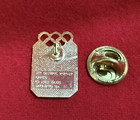   vintage    1984 Sarajevo Winter Olympics Pin - Official Snowflake Logo Emblem