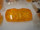Lot Of 3 Nos 9007 9007a Signal Stat Amber Bullseye Bus   Truck Light Lenses