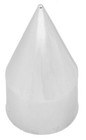 Lug Nut Covers 1 1 2  Push-on Spike Chrome Plastic 4 1 4  Up 10770 Set Of 20