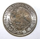 S7 - Mexico 50 Centavos 1971 Brilliant Uncirculated Coin Headdress     Beautiful