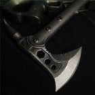 15 35  Survival Tomahawk Tactical Throwing Fixed Blade Hatchet Hunting Axe Knife